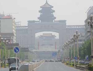 北京全城出现重度、严重污染天气